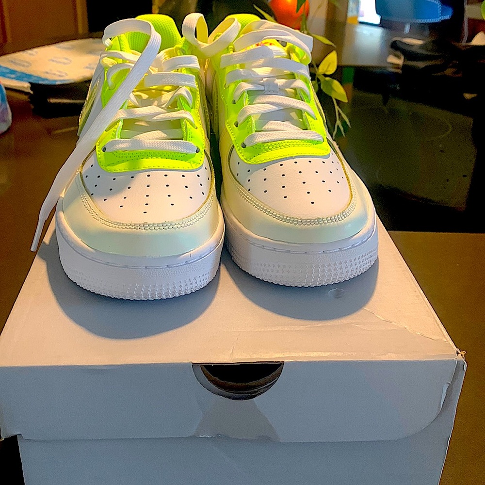 Air force ones, never worn only tried on. with box